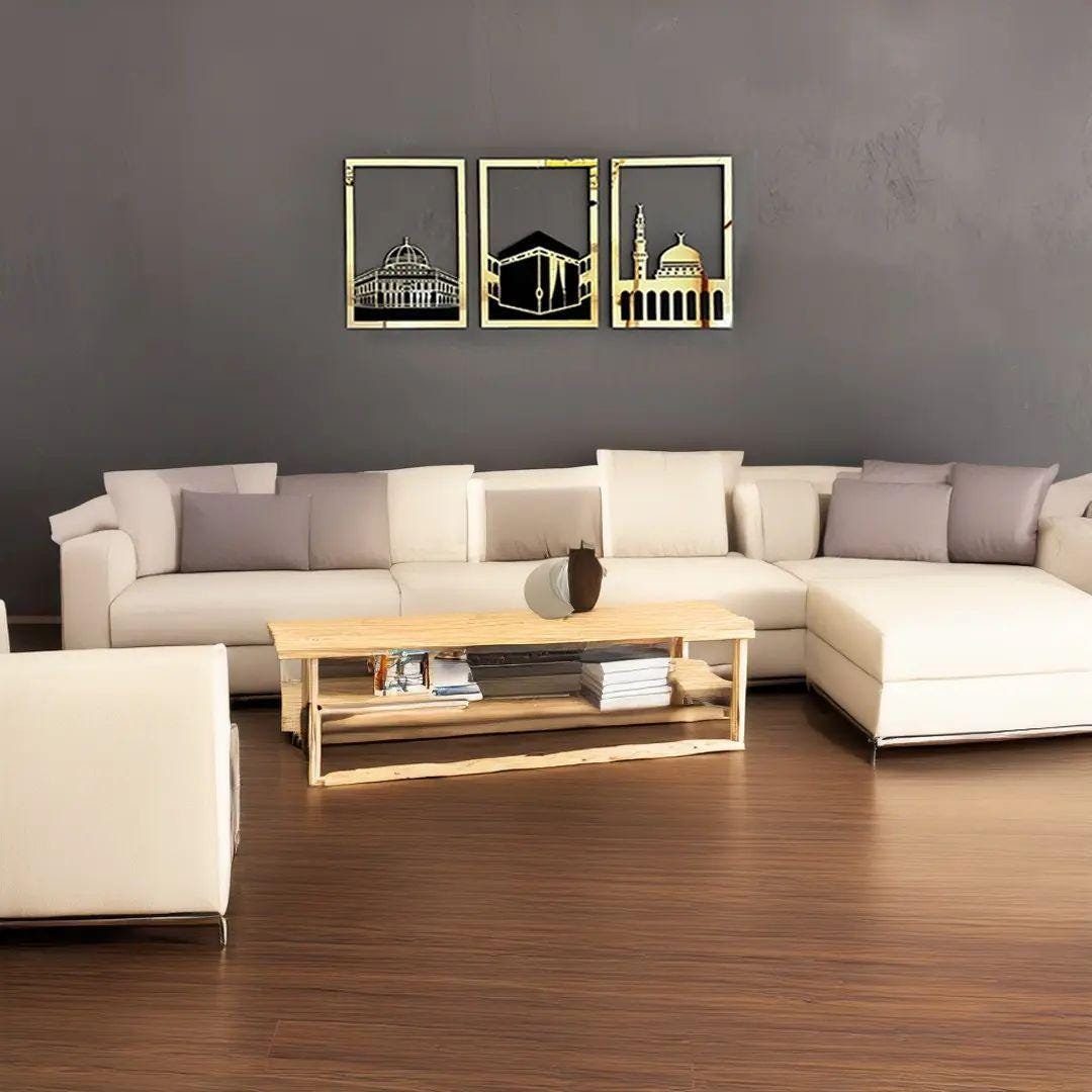 Kaaba, Masjid Al Aqsa, Masjid An Nabawi, Islamic wall art, Masjid Al Haram, Islamic home decor, Islamic gifts, Ramadan wall art, Eid gifts